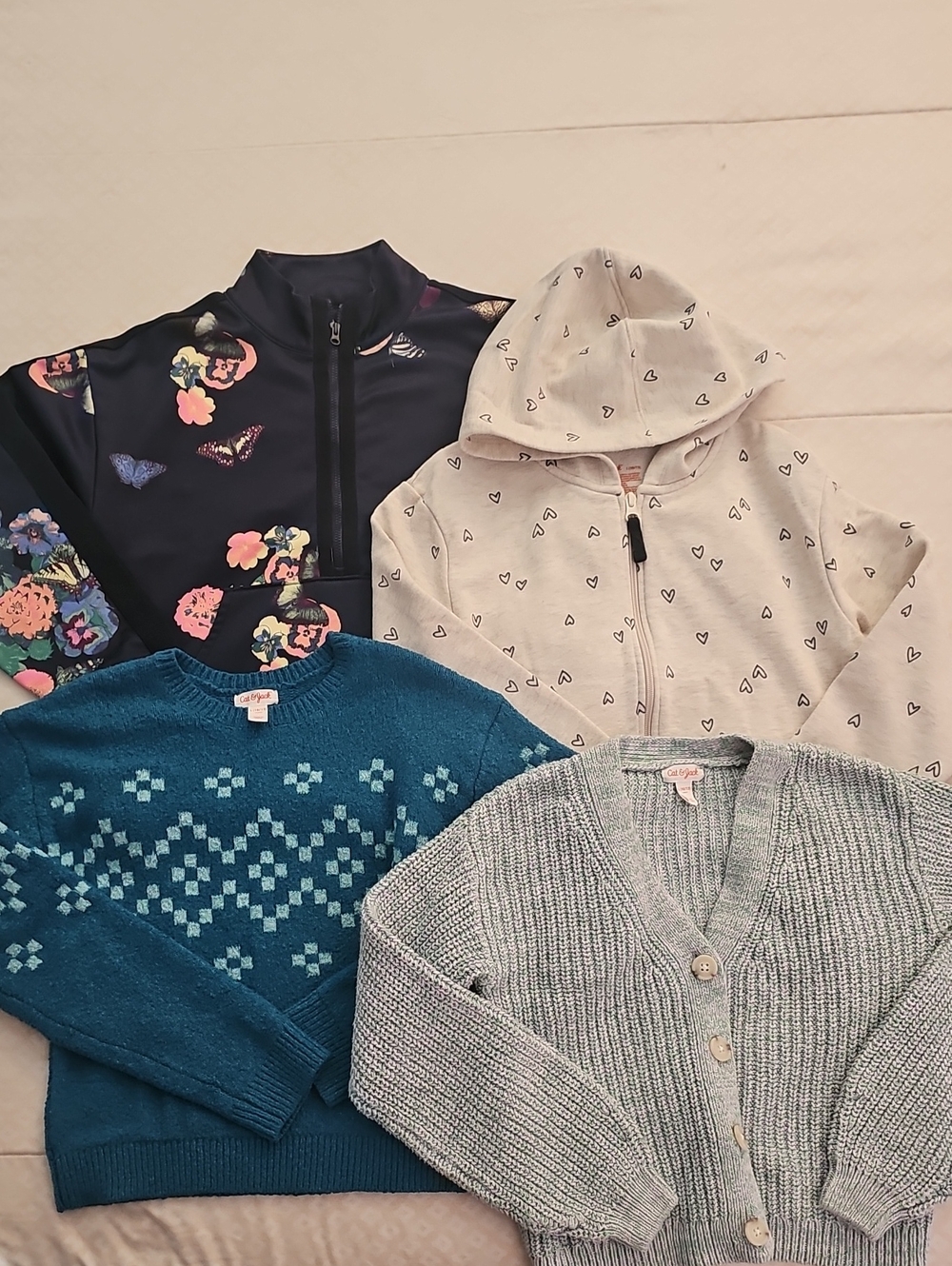 Bundle of 4 Jackets and Sweaters
